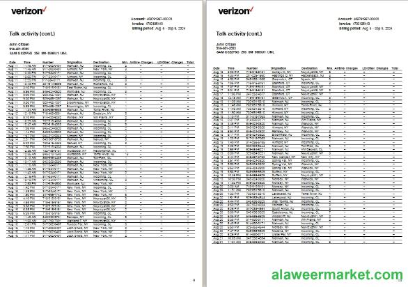USA New Jersey Verizon utility 9-10 scr